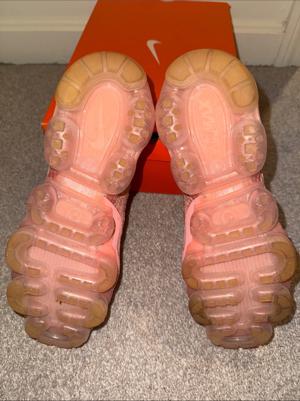 100% Authentic Nike Vapormax in Rust Pink - Picture 7 of 7